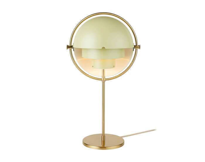 lampa-Multi-Lite Table Lamp, sage / brass