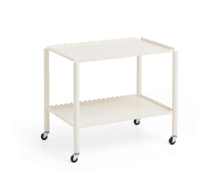 vozik-Arcs Trolley Low, eggshell