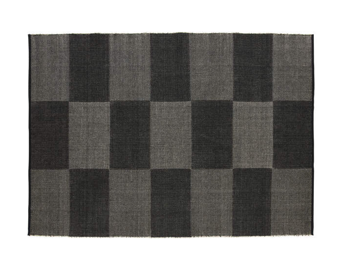 koberec-Check Rug 170x240, black