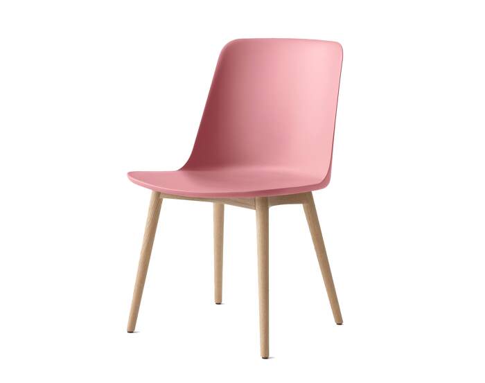 zidle-Rely HW71 Chair, oak/soft pink