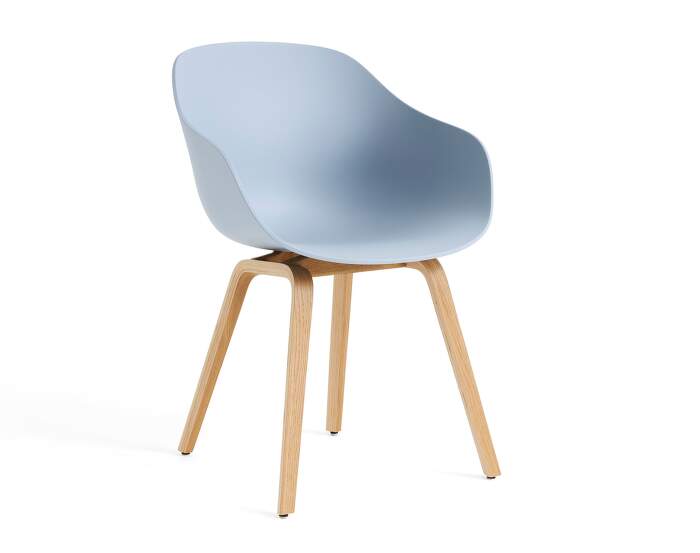 zidle-AAC 222 Chair Oak, slate blue