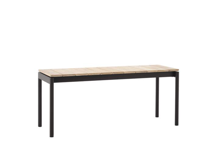 lavice-Ville AV27 Bench, warm black / teak