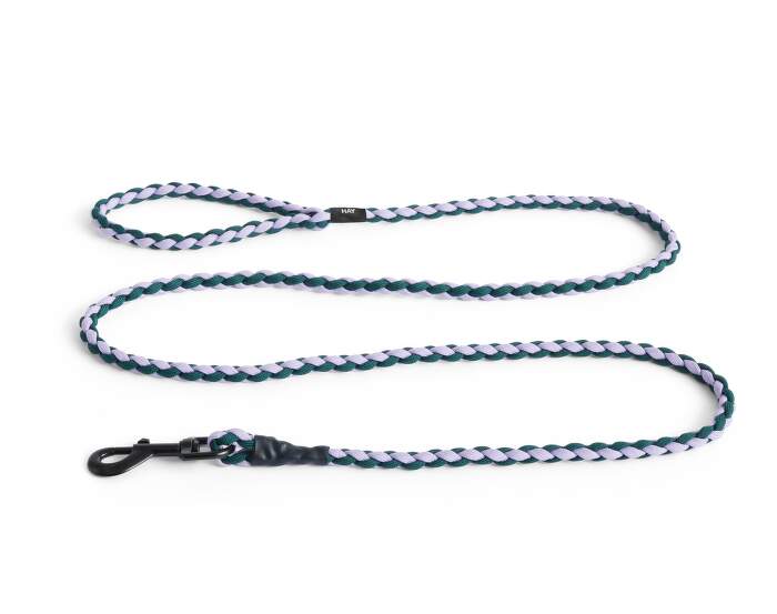 voditko-HAY Dogs Leash Braided, lavender/green