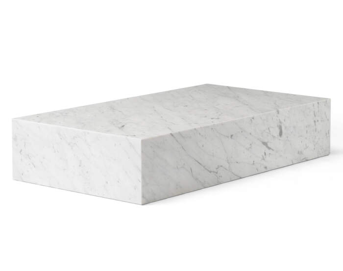 Konferenční stolek Plinth Grand, Carrara