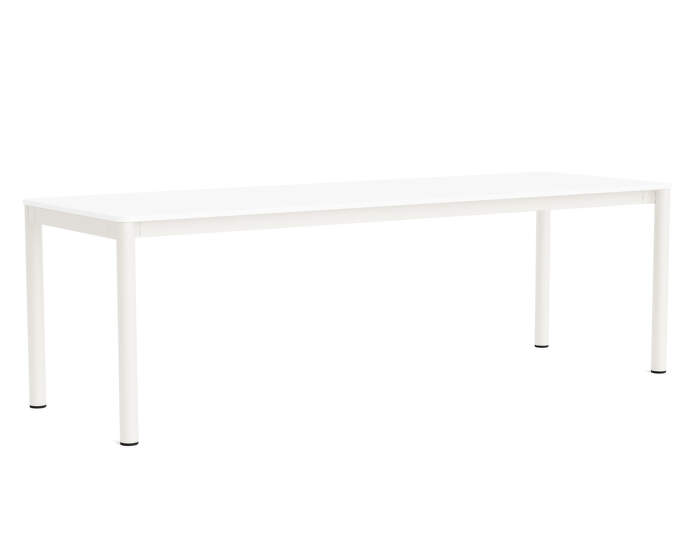 Stůl Annex Flush 240x80, cream white/white laminate
