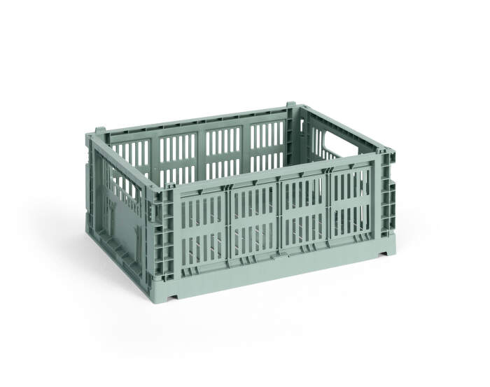 Úložný box Colour Crate M, sage green
