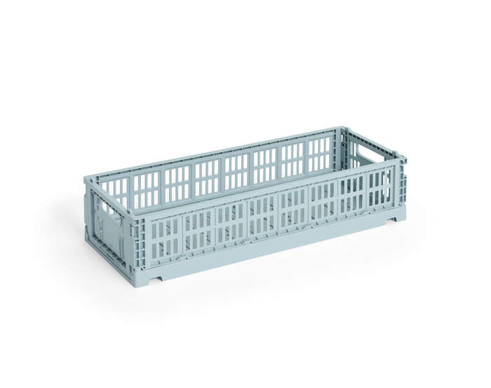 Úložný box Colour Crate Oblong Mini, dusty blue