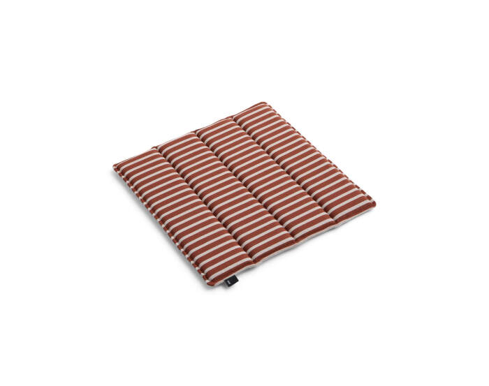 Textilní podsedák Terrazza, terracotta bold stripe