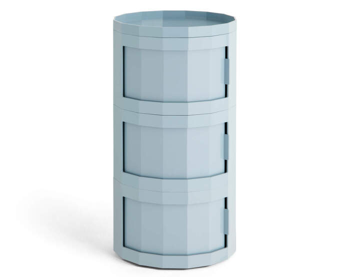 Úložný stolek Facet Cabinet 30, misty blue