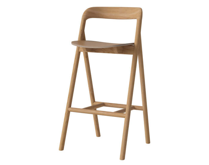 Barová stolička Fenri 75 cm, oiled oak