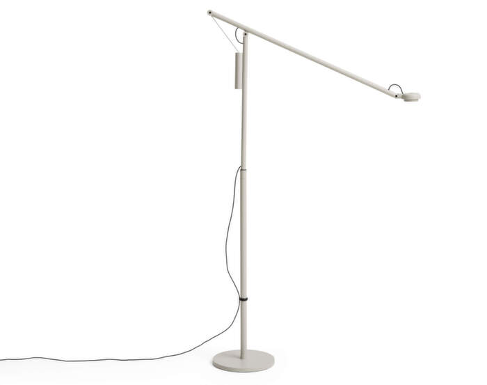 Stojací lampa Fifty-fifty, ash grey