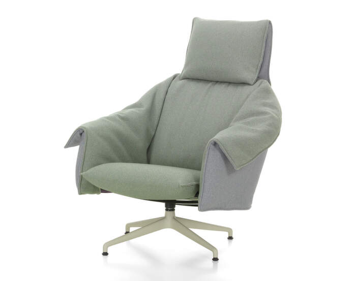 Křeslo Bascule Highback, Cento light lavender light sage