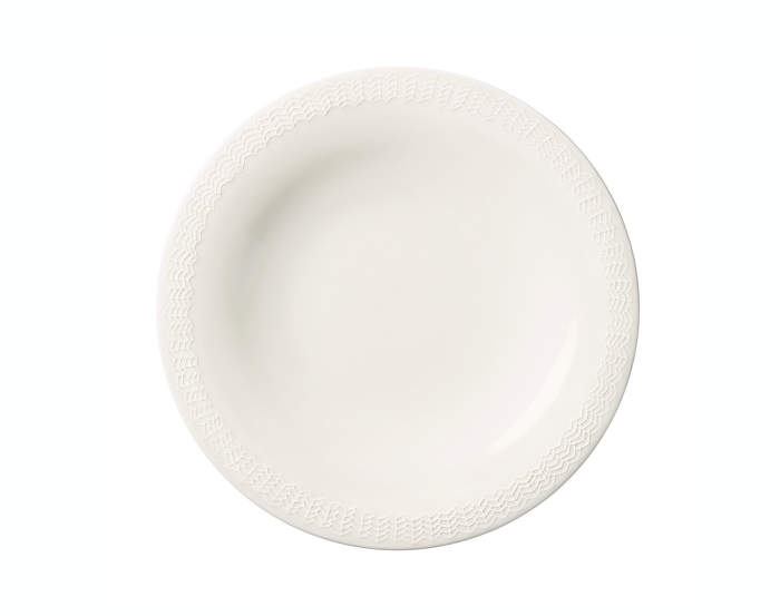 Plate Sarjaton Letti white Iittala