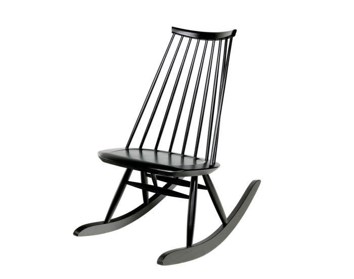 Houpací křeslo Artek Mademoiselle Rocking Chair, black