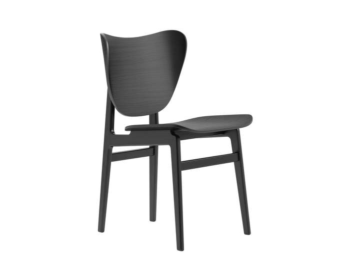 Elephant Dinning Chair, black oak