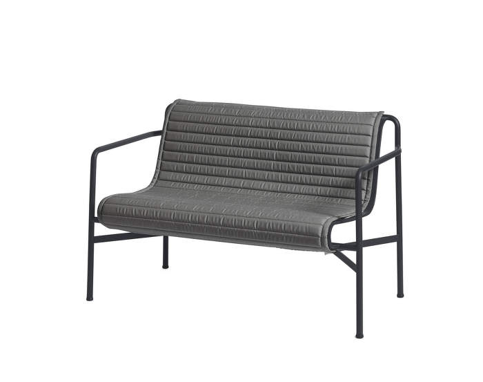 Palissade Dining Bench quilted cushion, anthracite