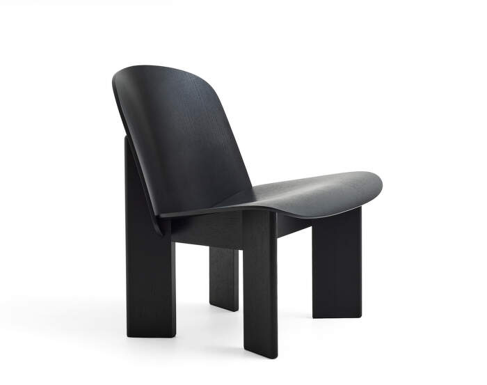 kreslo-Chisel Lounge Chair, black