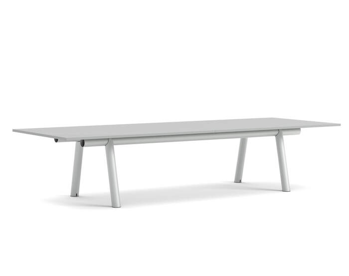 stul-Boa Table 350x128x75 cm, metallic grey / grey