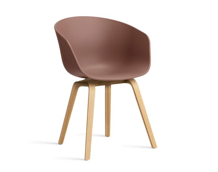 zidle-AAC 22 Chair Oak, soft brick