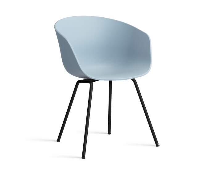 zidle-AAC 26 Chair Black Steel, slate blue