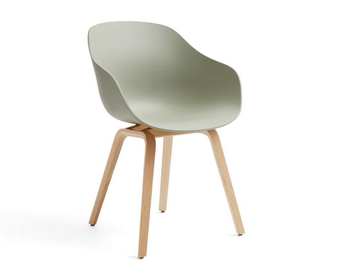 zidle-AAC 222 Chair Oak, pastel green