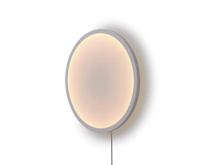 lampa-Calm Wall Lamp Ø50 Touch Dim, white / grey