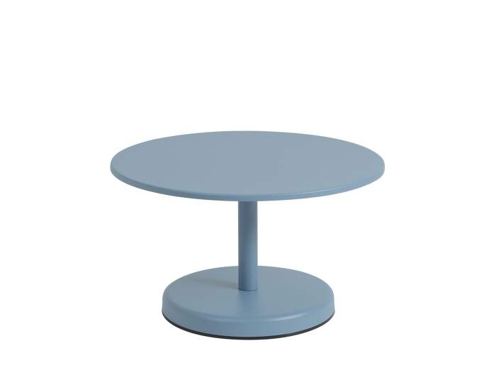 stolek-Linear Steel Coffee Table Ø70, pale blue