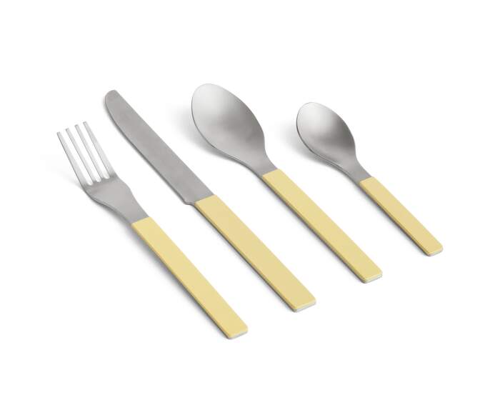 pribor-MVS Cutlery 4 piece set, yellow