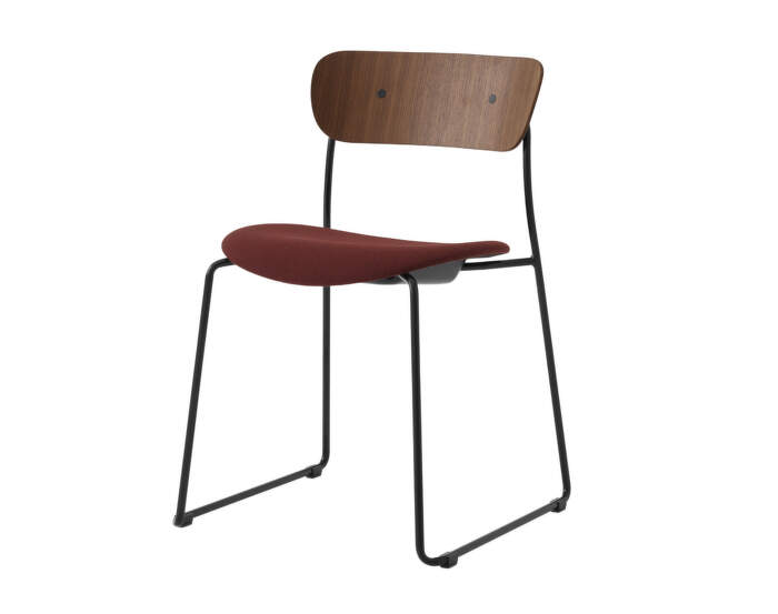 Židle Pavilion AV52, walnut/Fiord 581