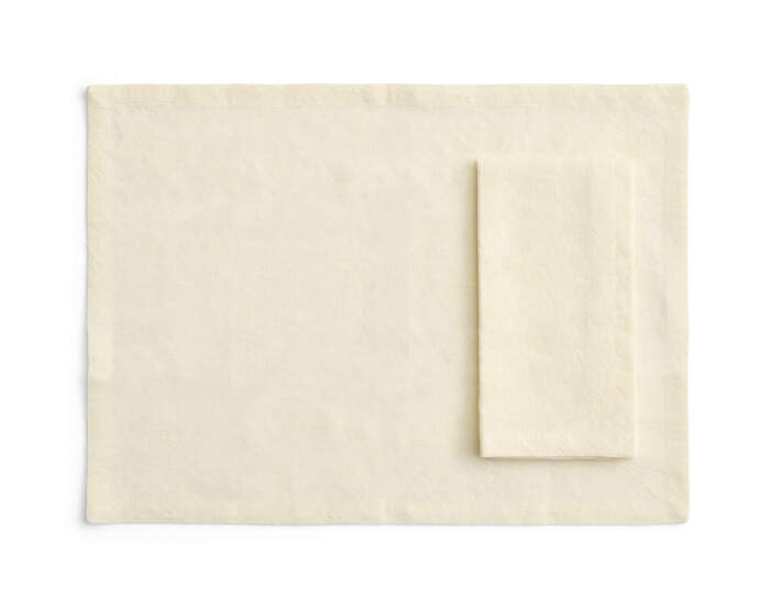 Prostírání Tavolo 4ks, soft yellow