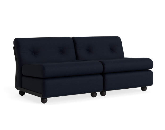 Dvoumístná pohovka Amanta, Maglia blue black