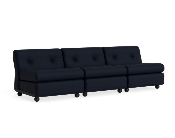 Třímístná pohovka Amanta, Maglia blue black