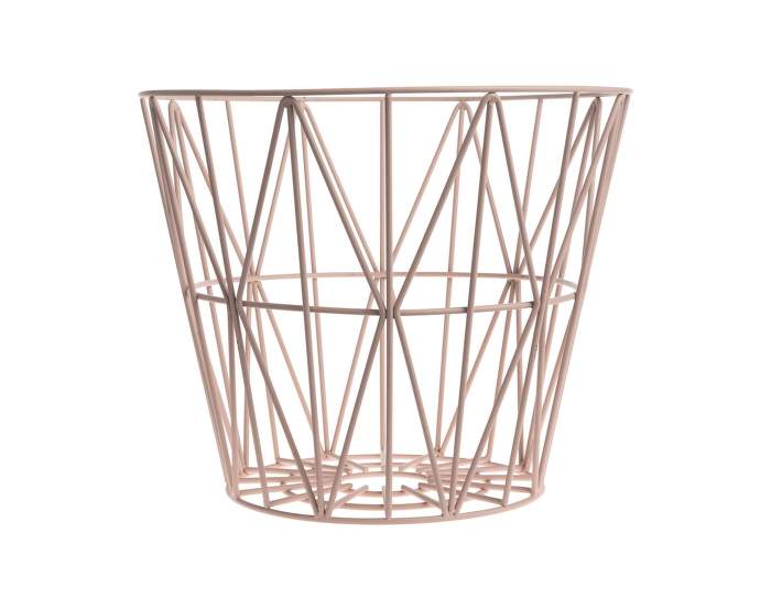 Wire Basket Rose Large