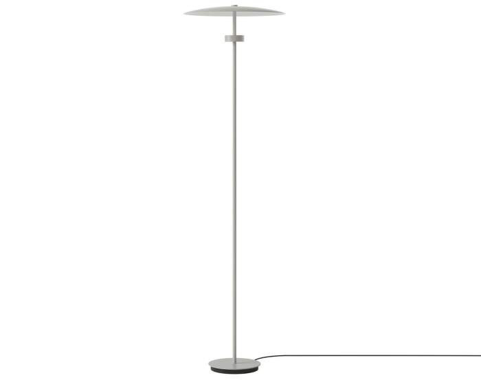 Stojací lampa Reflection, grey lacquered aluminium