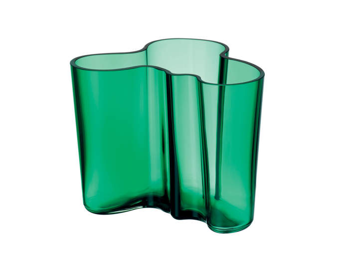 Váza Aalto 120 mm, emerald