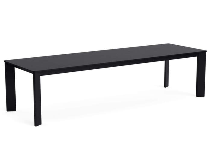 Stůl Chisel 30 Rectangular 300x95, black lacquered oak