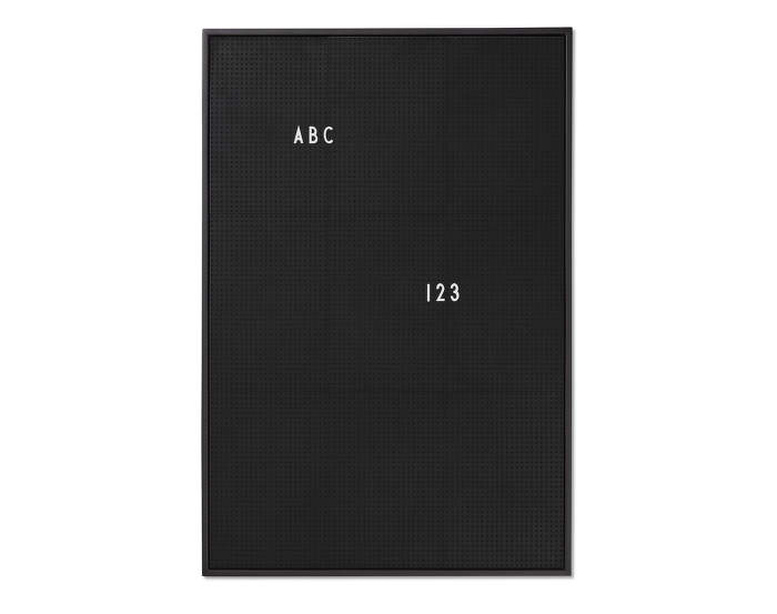 Message-board-A2-black