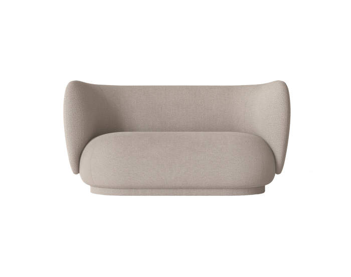 Rico Sofa 2–seater, Bouclé - sand