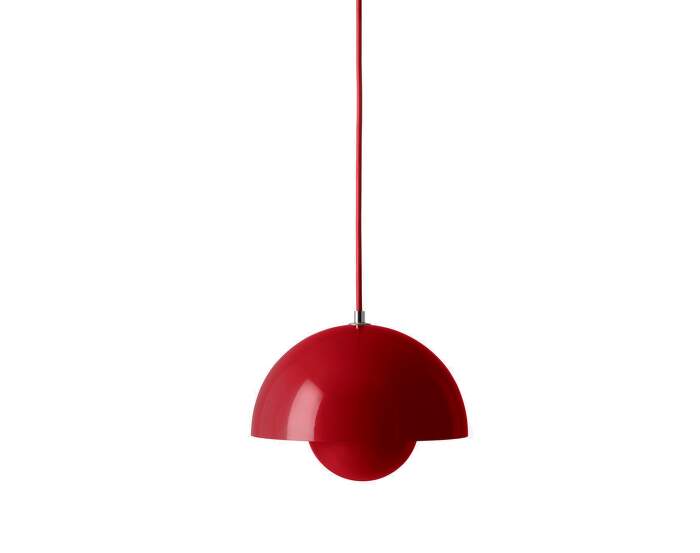 Flowerpot VP1, vermilion red