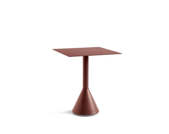 Palissade Cone Table 65x65 cm, iron red