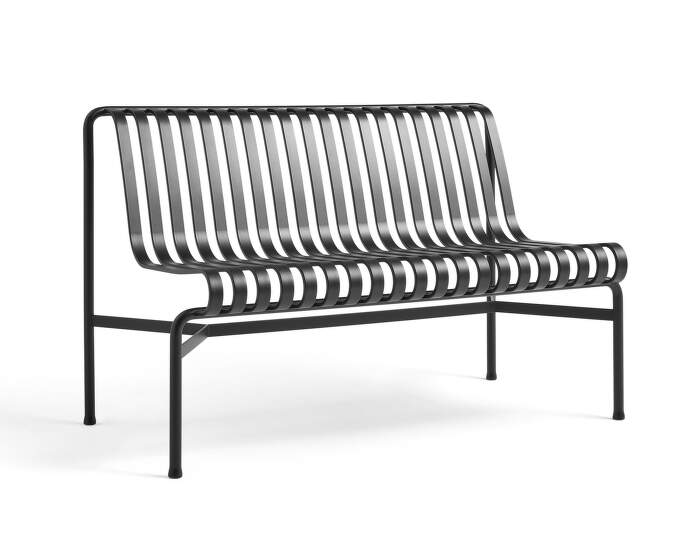 lavička Palissade Bench without Armrest, anthracite