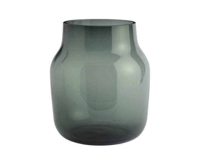 vaza-Silent Vase 20, dark green