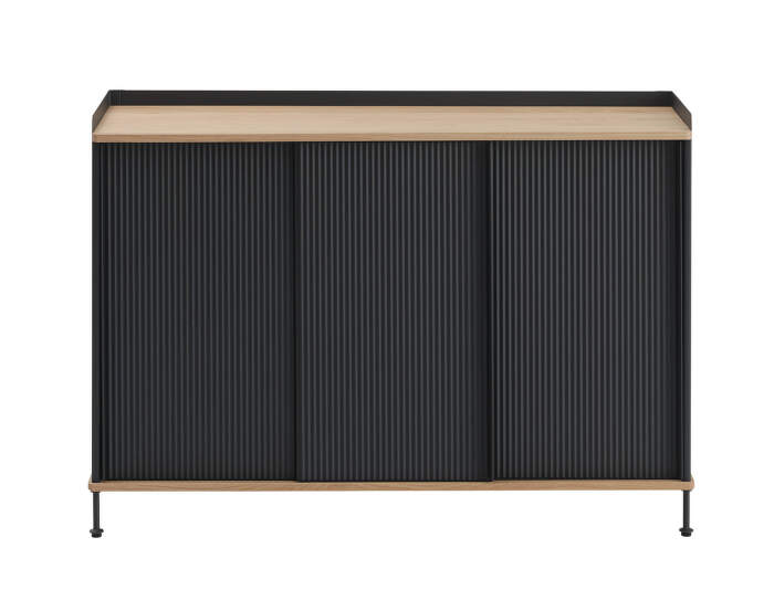 Komoda Enfold Sideboard 148x85, oak/anthracite black