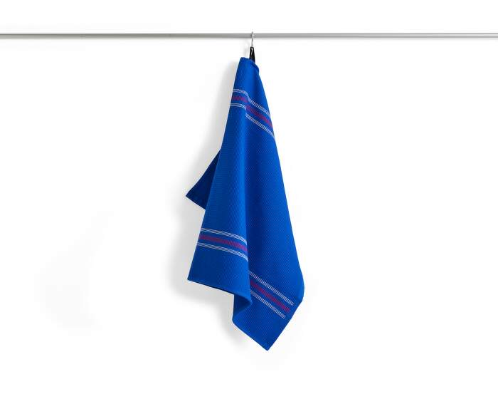 uterka-Canteen Tea Towel, blue and fuchsia