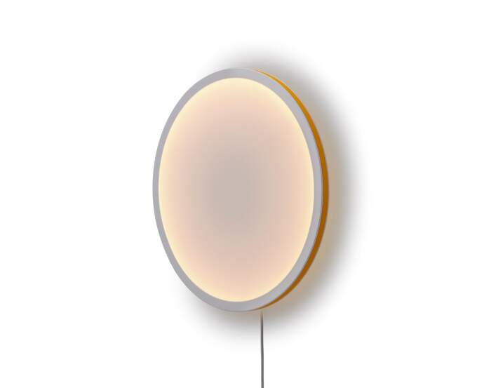 lampa-Calm Wall Lamp Ø50 Touch Dim, white / orange