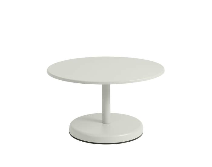 stolek-Linear Steel Coffee Table Ø70, grey