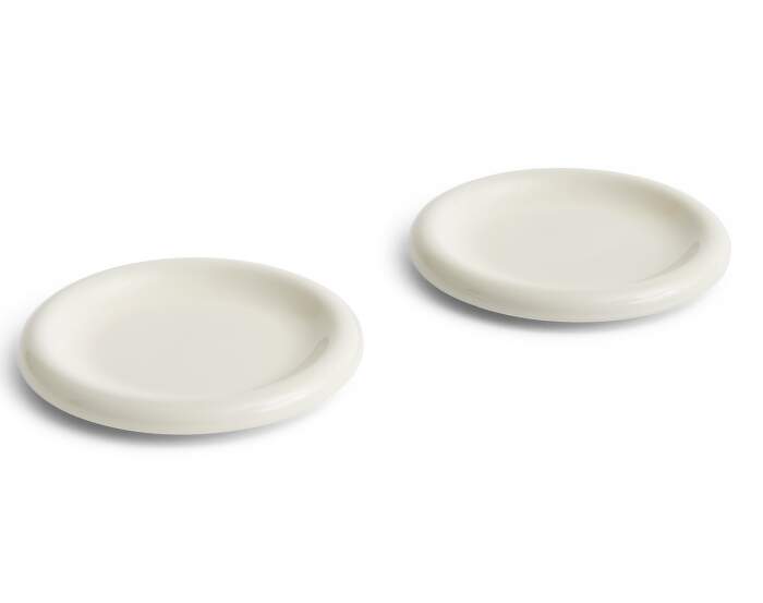 talir-Barro Plate Ø18 set 2ks, white