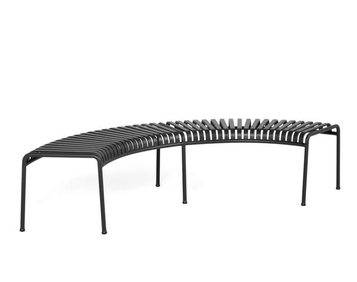 Lavička Palissade Park Bench set of 2, anthracit