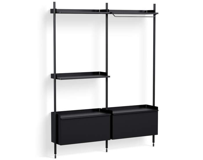 Policový systém Pier kombinace 1072, black
