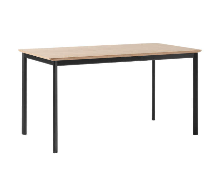 Jídelní stůl Drip HW115, black/lacquered oak